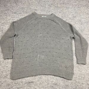 Old Navy sweater womens 2X plus knit Lagenlook boho stripe cottage comfy 3d dots